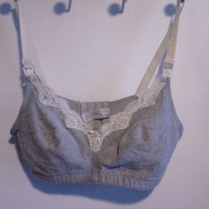 Gray nursing bra 38C